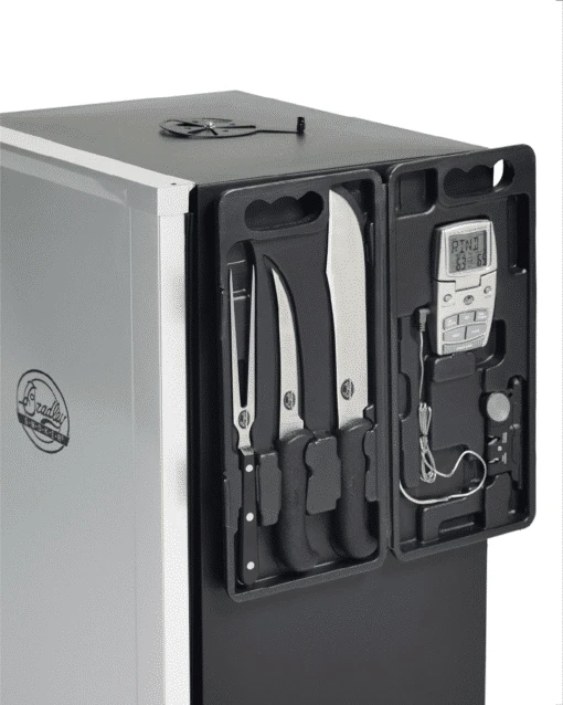 Bradley Accessories Bradley Smoking Tools, 5 Pieces: Butcher Knife, Boning Knife, Fork, Sharpener And Digital Thermometer 3 Bradley Accessories Bradley Smoking Tools, 5 Pieces: Butcher Knife, Boning Knife, Fork, Sharpener And Digital Thermometer