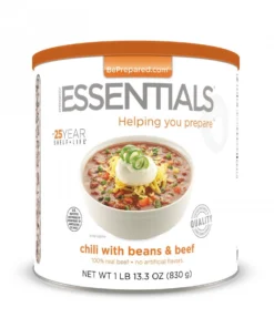 Food & Food Storage Emergency Essentials Chili With Beans & Beef