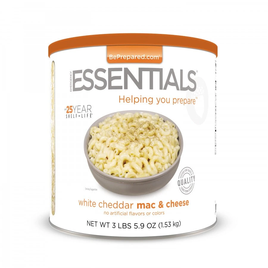 Emergency Essentials White Cheddar Mac & Cheese #10 Can Food & Food Storage 1 Emergency Essentials White Cheddar Mac & Cheese #10 Can Food & Food Storage