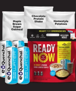 AUGASON FARMS READY NOW 24-Hour 1-Person Food & Water Supply (Homestyle) Food & Food Storage