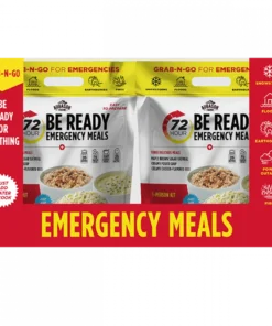 AUGASON FARMS 72-Hour 1-Person BE READY Emergency Meals (26 Servings)