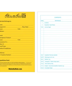 Rite In The Rain Weatherproof Stapled Notebook 4.625 In. X 7 In. - Expedition Journal Waterproof Notebooks