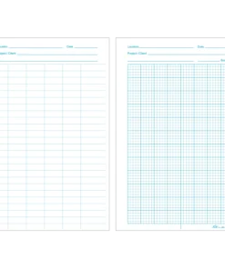 Rite In The Rain Weatherproof Hard Cover Notebook, 4.75 In. X 7.5 In. Geological Pattern Waterproof Notebooks