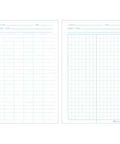 Rite In The Rain Weatherproof Hard Cover Notebook, 4.75 In. X 7.5 In. Environmental Pattern Waterproof Notebooks