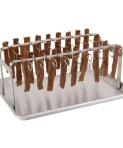 LEM JERKY HANGER WITH 9 SKEWERS AND SEASONING Food & Food Storage