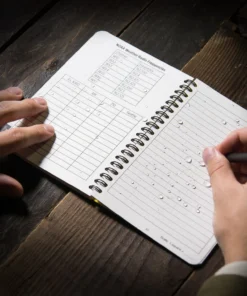 Rite In The Rain Weatherproof Side Spiral Notebook, 4.625 In. X 7 In. CERT Field Operator's Guide FOG Waterproof Notebooks