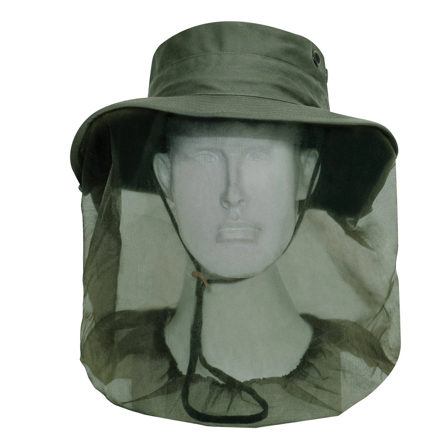 Rothco Adjustable Boonie Hat With Mosquito Netting - Olive Drab - One Size 3 Rothco Adjustable Boonie Hat With Mosquito Netting - Olive Drab - One Size