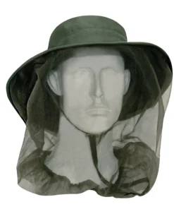 Rothco Adjustable Boonie Hat With Mosquito Netting - Olive Drab - One Size