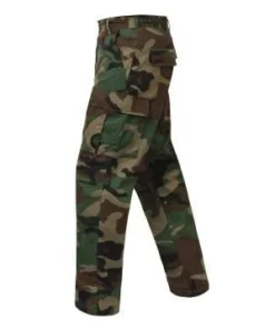 Rothco Rip-Stop BDU Pant - Woodland Camo