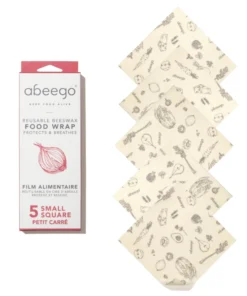 Abeego Reusable Beeswax Food Wraps - Square Food & Food Storage 14 Abeego Reusable Beeswax Food Wraps - Square Food & Food Storage