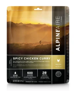 Backpacking Meals AlpineAire Spicy Chicken Curry