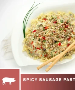 AlpineAire Spicy Sausage Pasta (Pork) Backpacking Meals