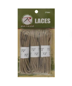 Rothco 72" Boot Laces - 3-Pack
