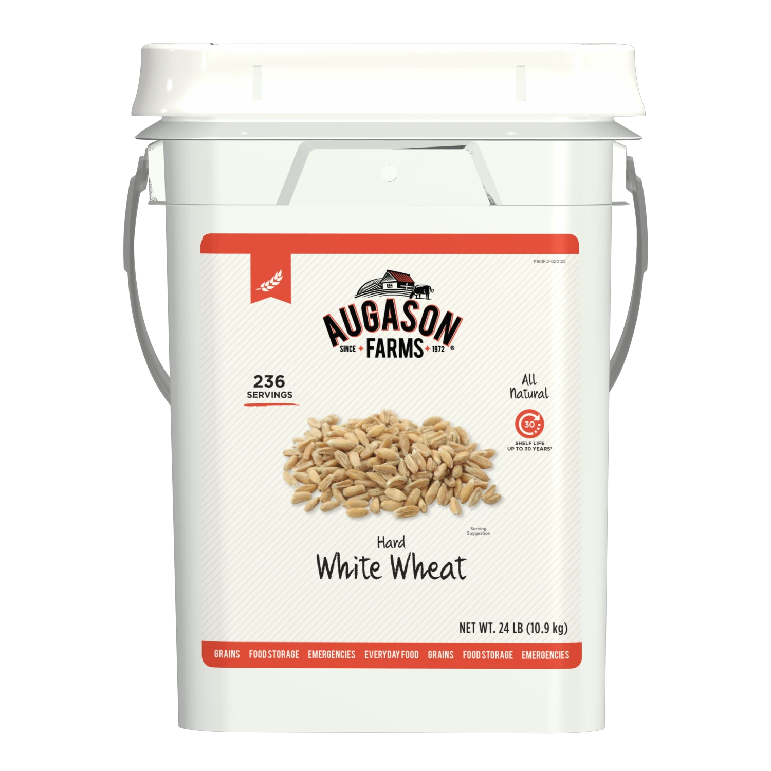 Augason Farms Hard White Wheat 1 Augason Farms Hard White Wheat