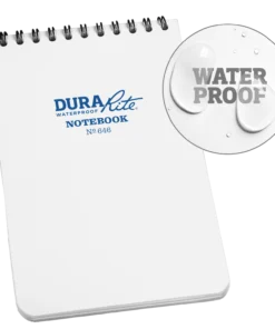Waterproof Notebooks Rite In The Rain Waterproof (DURARITE) Top Spiral Notebook, 4 In. X 6 In.