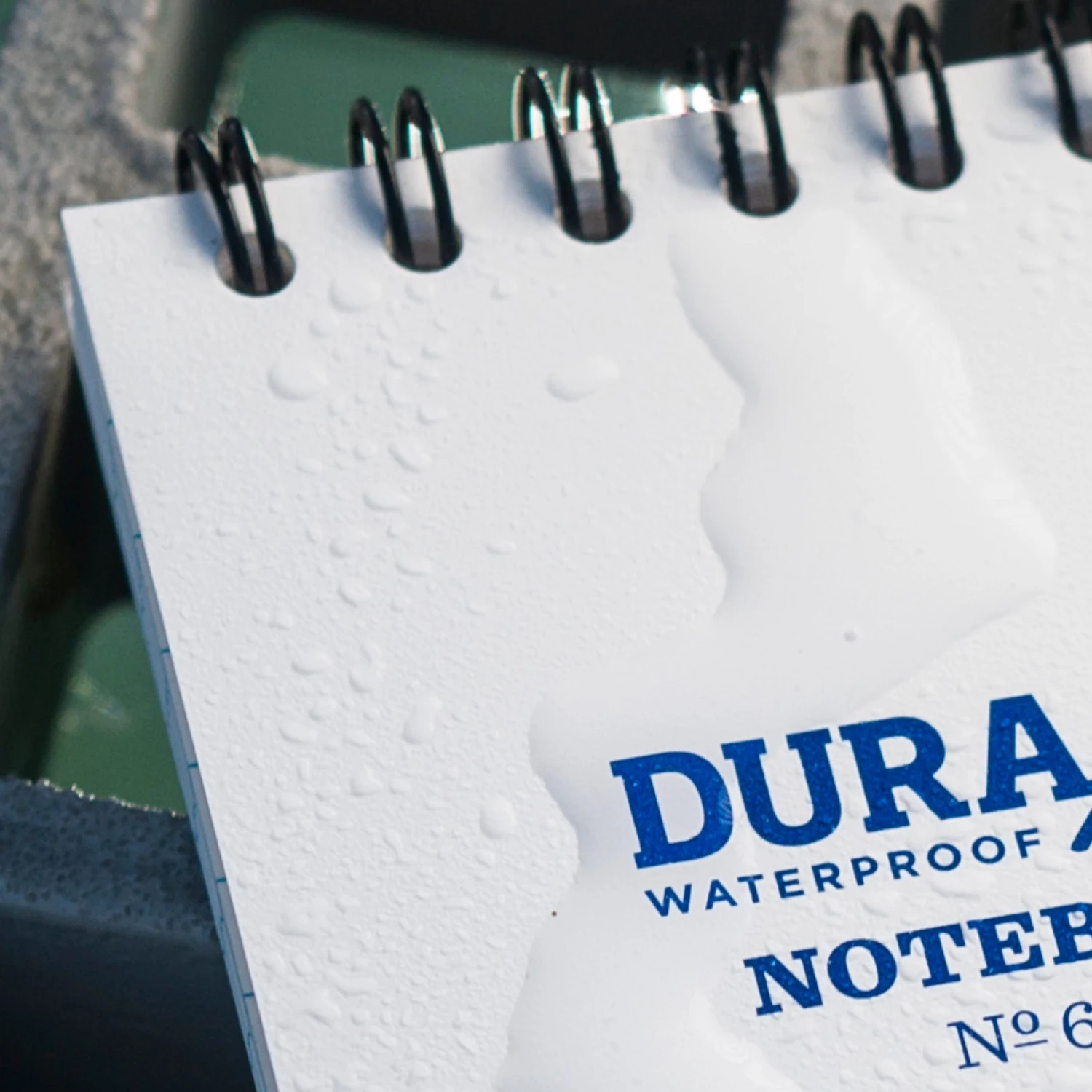 Waterproof Notebooks Rite In The Rain Waterproof (DURARITE) Top Spiral Notebook, 4 In. X 6 In. 2 Waterproof Notebooks Rite In The Rain Waterproof (DURARITE) Top Spiral Notebook, 4 In. X 6 In.