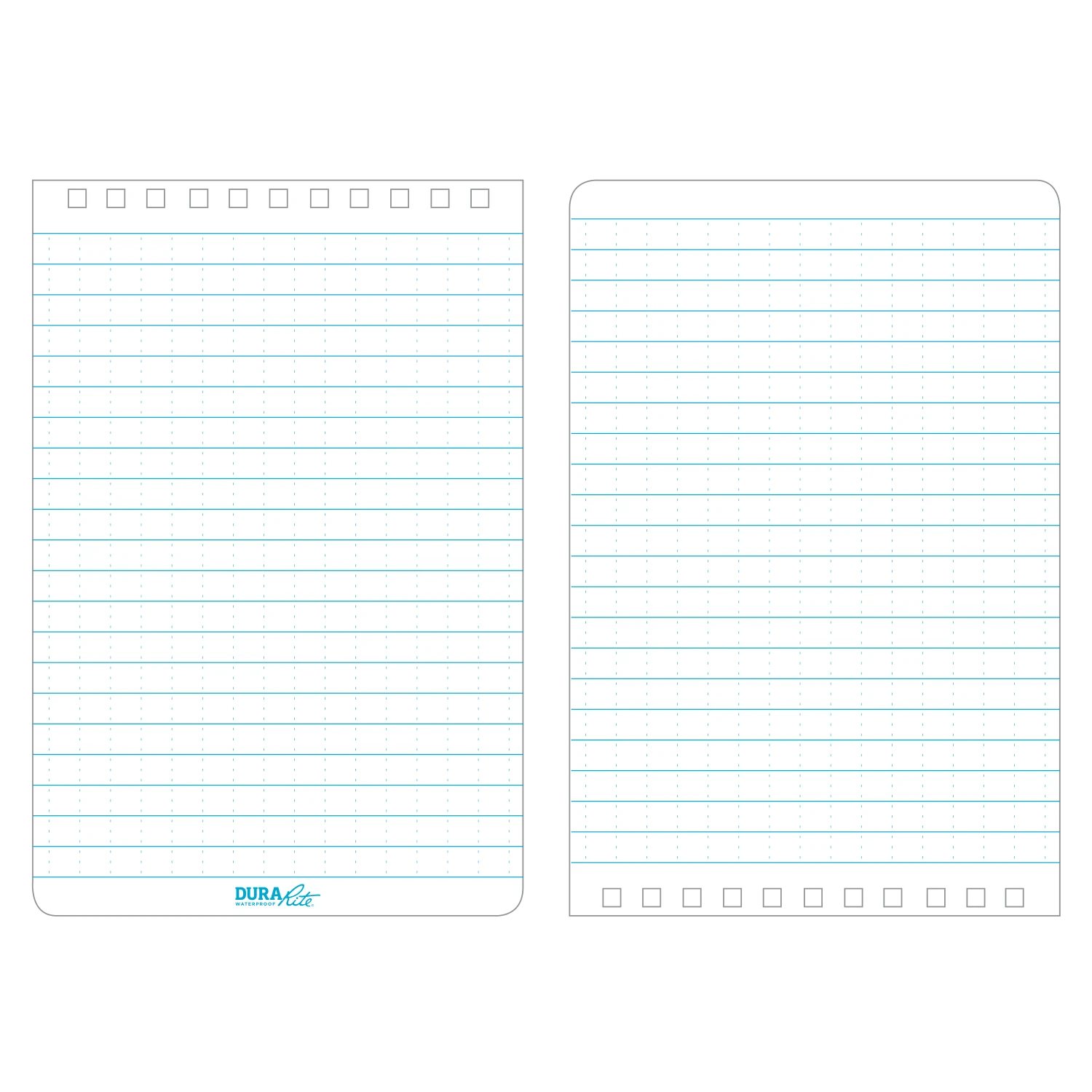 Waterproof Notebooks Rite In The Rain Waterproof (DURARITE) Top Spiral Notebook, 4 In. X 6 In. 6 Waterproof Notebooks Rite In The Rain Waterproof (DURARITE) Top Spiral Notebook, 4 In. X 6 In.