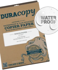 Rite In The Rain Waterproof (DURACOPY) Copier Paper 8.5 In. X 11 In. - 100 Sheets Waterproof Notebooks