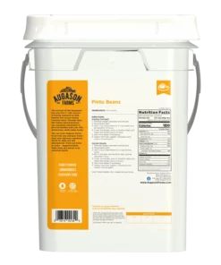 Augason Farms Pinto Beans, 4 Gallon Pail