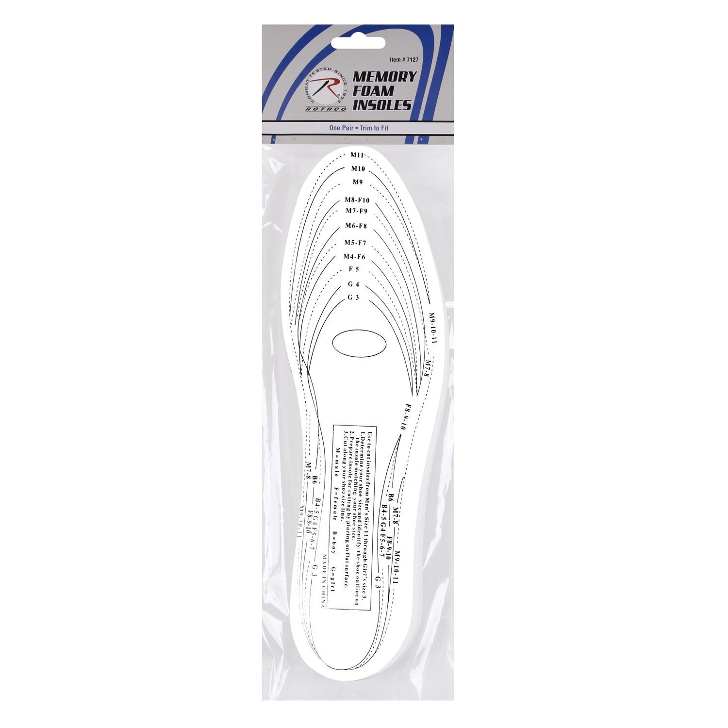Rothco Memory Foam Insoles 2 Rothco Memory Foam Insoles