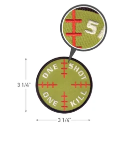 Rothco One Shot One Kill Morale Patch