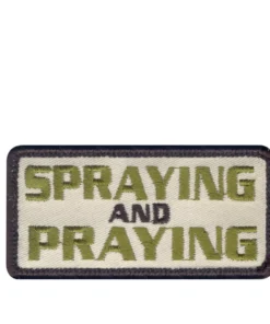 Rothco's Spraying And Praying Morale Patch