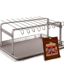 LEM JERKY HANGER WITH 9 SKEWERS AND SEASONING Food & Food Storage