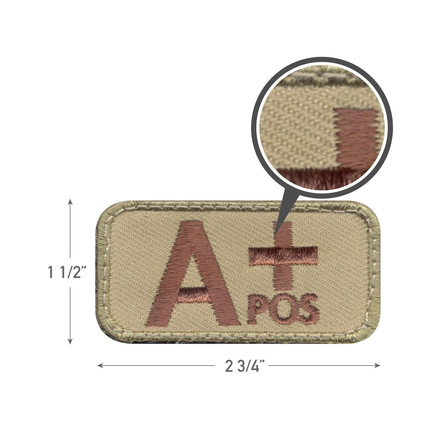 Rothco A Positive Blood Type Morale Patch 2 Rothco A Positive Blood Type Morale Patch