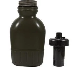 Seychelle Advanced Filter Canteen 38oz. - Black Cap Water