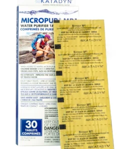 Katadyn Micropur MP1 Water Purifier Tablets (Package Of 30)