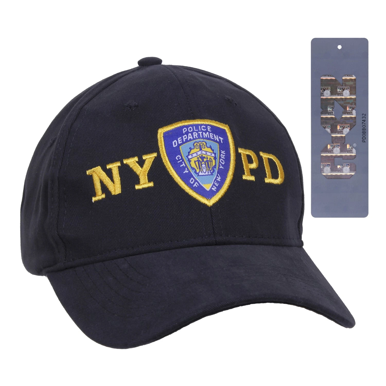 Rothco Officially Licensed NYPD Adjustable Cap With Emblem 1 Rothco Officially Licensed NYPD Adjustable Cap With Emblem