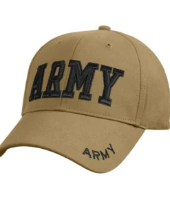 Rothco Deluxe Army Embroidered Low Profile Insignia Cap - One Size