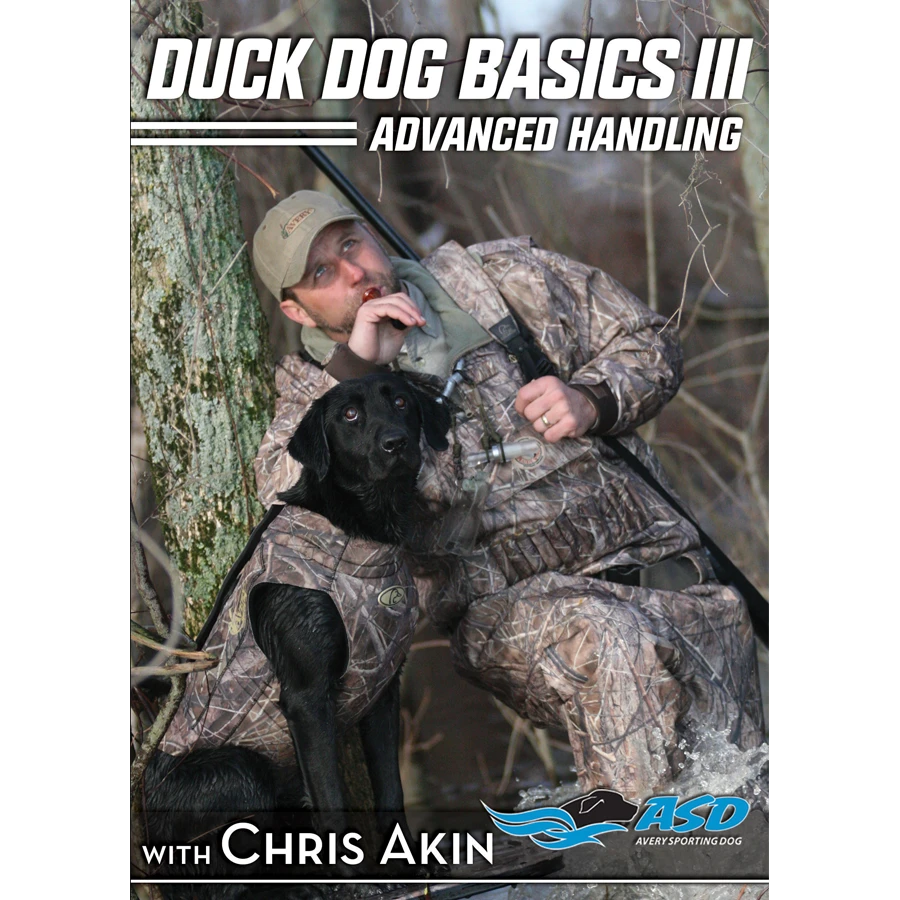 Camping & Hunting AVERY SPORTING DOG CHRIS AKIN DUCK DOG BASICS RETRIEVER ~ INSTRUCTIONAL DVDS 3 Camping & Hunting AVERY SPORTING DOG CHRIS AKIN DUCK DOG BASICS RETRIEVER ~ INSTRUCTIONAL DVDS