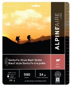 AlpineAire Santa Fe Beef Skillet Backpacking Meals
