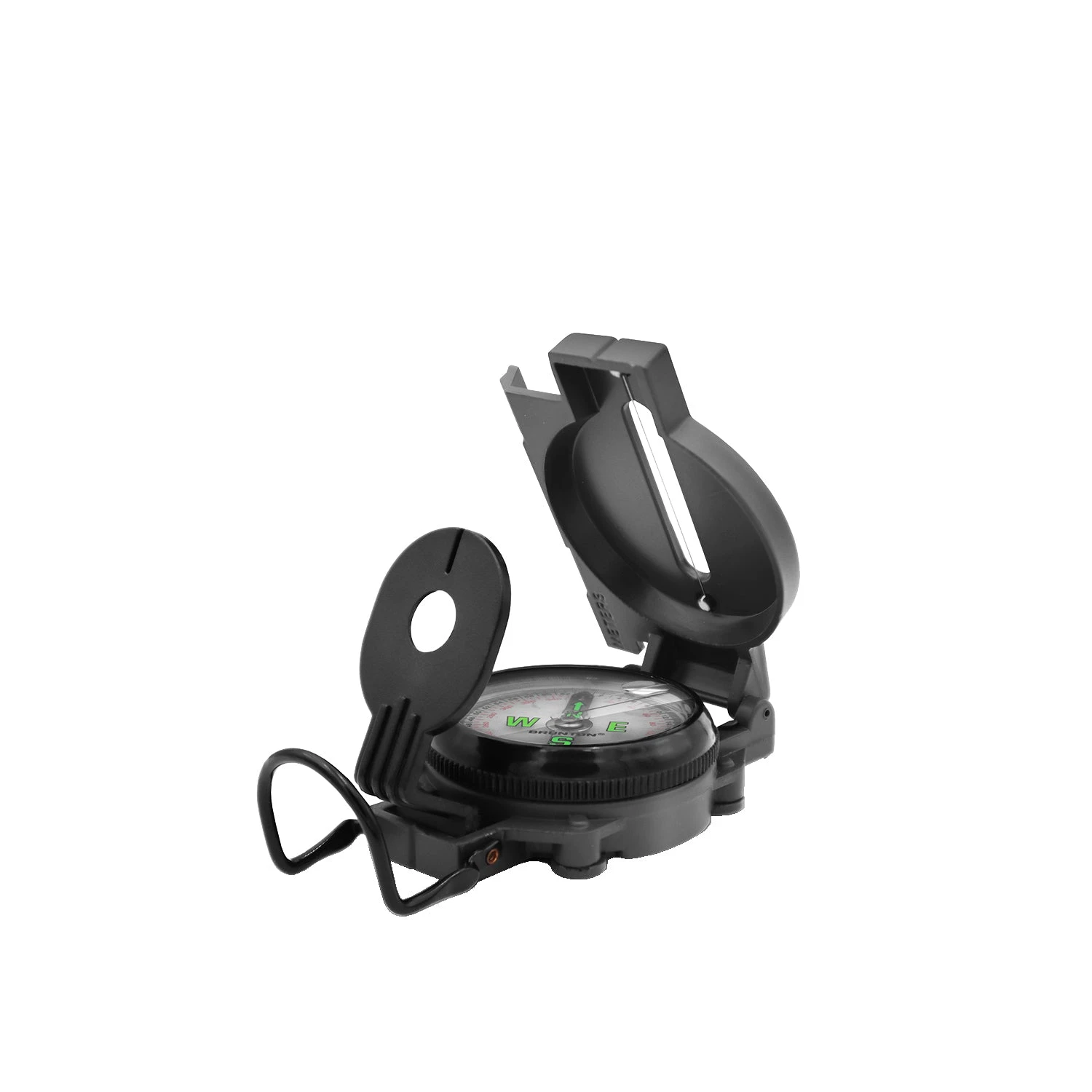 Gear BRUNTON 9077 LENSATIC MILITARY-STYLE COMPASS 1 Gear BRUNTON 9077 LENSATIC MILITARY-STYLE COMPASS
