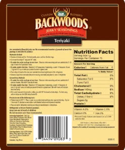 LEM BACKWOODS TERIYAKI JERKY SEASONING Food & Food Storage