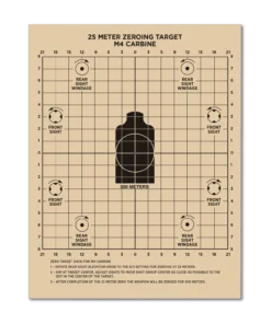 Rite In The Rain Weatherproof 25 Meter Target - 100 Pack