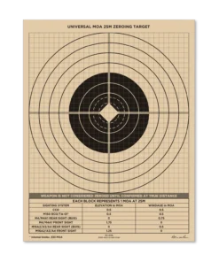 Camping & Hunting Rite In The Rain Weatherproof 25 Meter Target- 100 Pack