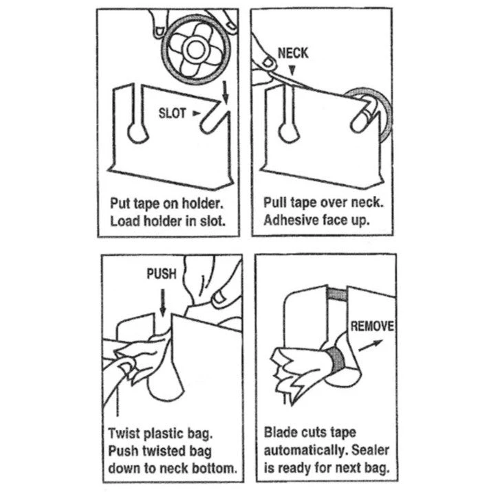 LEM POLY BAG TAPE MACHINE Food & Food Storage 2 LEM POLY BAG TAPE MACHINE Food & Food Storage