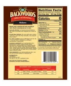 Food & Food Storage LEM BACKWOODS HICKORY JERKY SEASONING