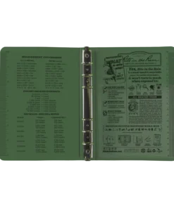 Waterproof Notebooks Rite In The Rain Weatherproof 1/2 Inch Ring Binder, 5.625 In X 7.875 In