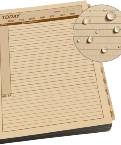 Rite In The Rain Weatherproof Daily Calendar Set 8.5 In. X 11 In. Waterproof Notebooks