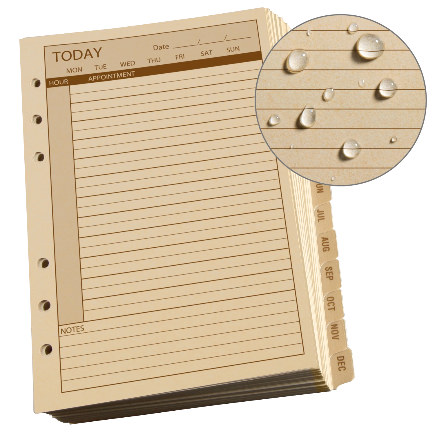 Rite In The Rain Weatherproof Daily Calendar Set, 5 In. X 7 In. 1 Rite In The Rain Weatherproof Daily Calendar Set, 5 In. X 7 In.