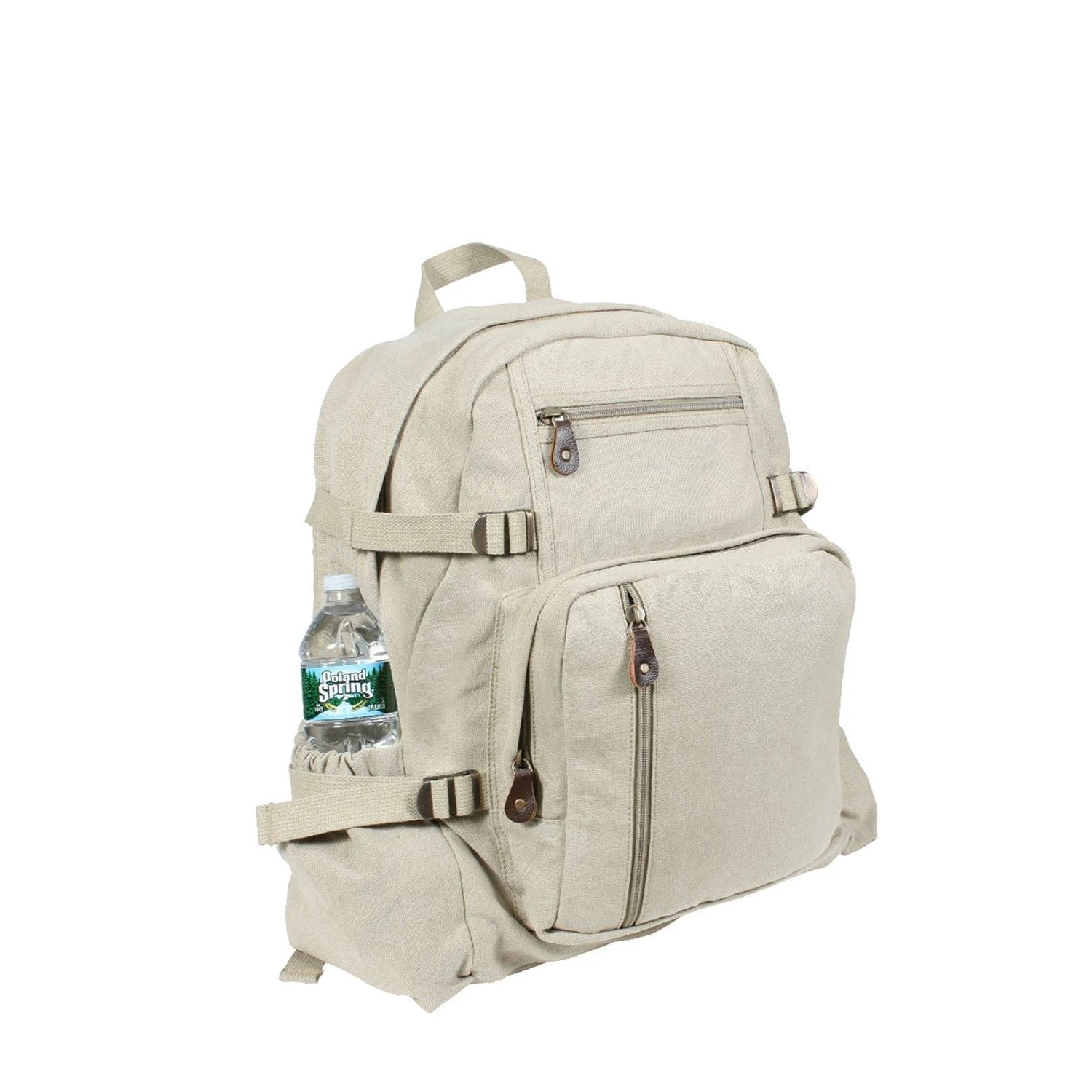 Gear Rothco Jumbo Vintage Canvas Backpack 4 Gear Rothco Jumbo Vintage Canvas Backpack