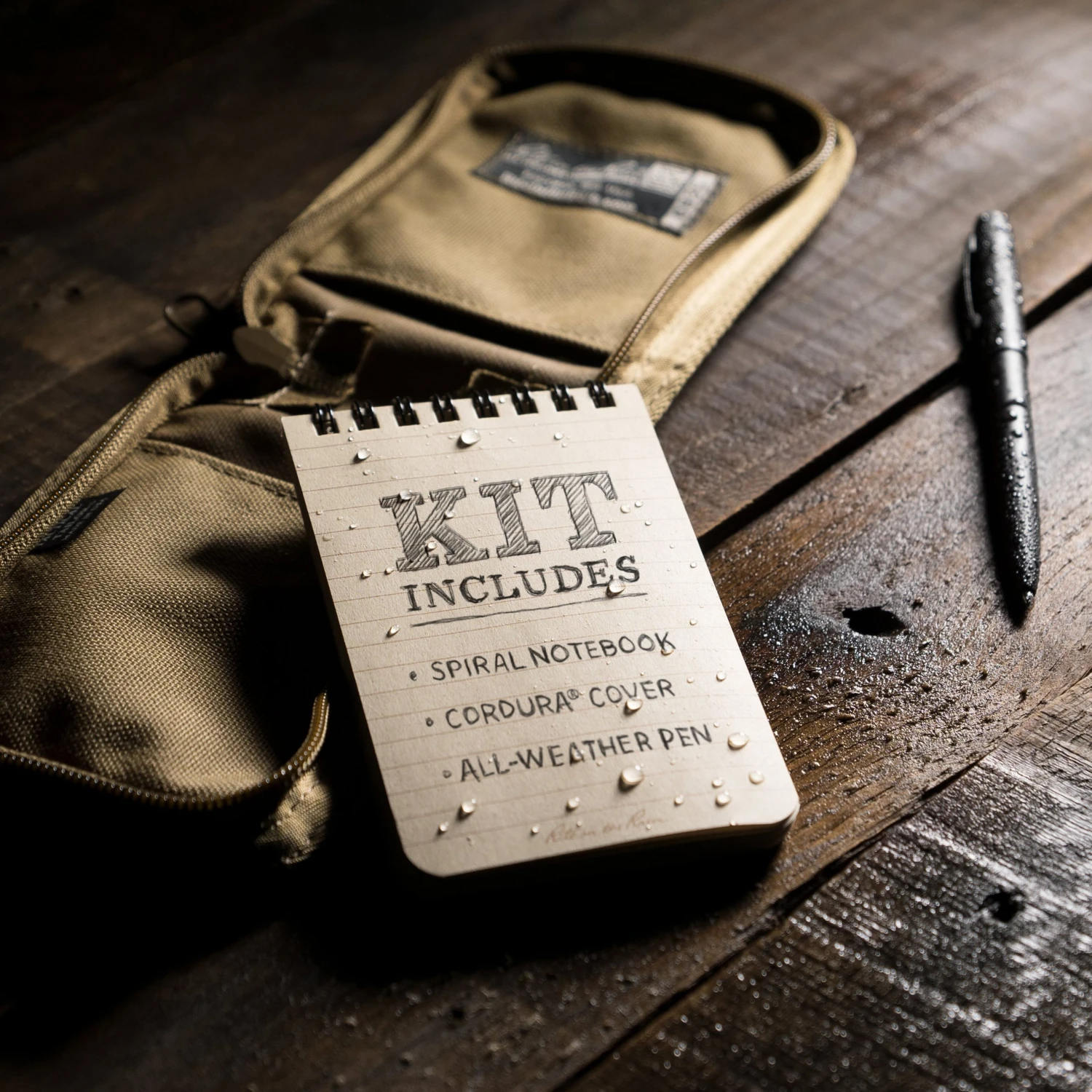 Rite In The Rain Weatherproof 3 In. X 5 In. Top Spiral Notebook Kit 13 Rite In The Rain Weatherproof 3 In. X 5 In. Top Spiral Notebook Kit