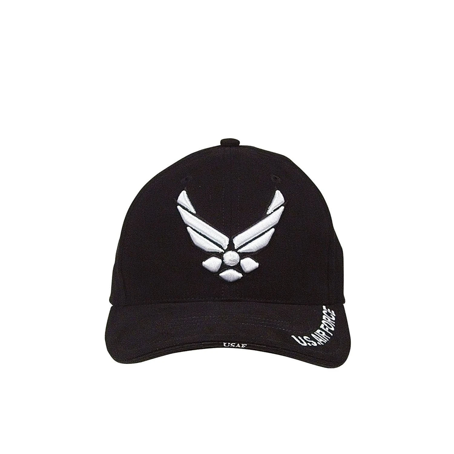 Rothco Deluxe U.S. Air Force Wing Low Profile Insignia Cap 2 Rothco Deluxe U.S. Air Force Wing Low Profile Insignia Cap