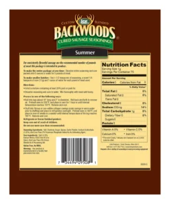 Food & Food Storage LEM Backwoods Summer Sausage Cured Sausage Seasoning