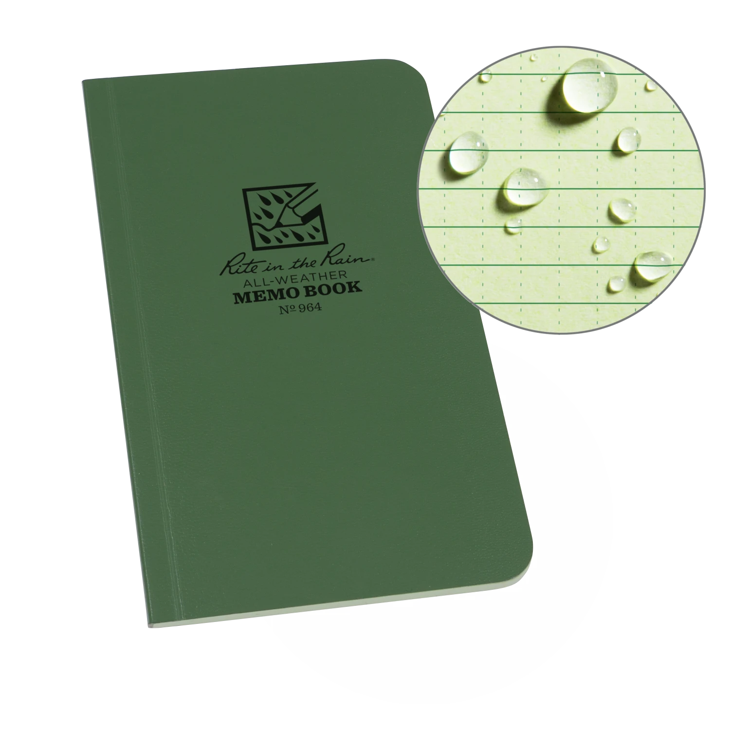 Rite In The Rain Weatherproof Soft Cover Pocket Notebook, 3.5 In. X 6 In. Waterproof Notebooks 1 Rite In The Rain Weatherproof Soft Cover Pocket Notebook, 3.5 In. X 6 In. Waterproof Notebooks