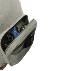 Rothco Vintage Canvas Teardrop Backpack With Leather Accents 9 Rothco Vintage Canvas Teardrop Backpack With Leather Accents