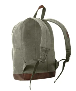 Rothco Vintage Canvas Teardrop Backpack With Leather Accents